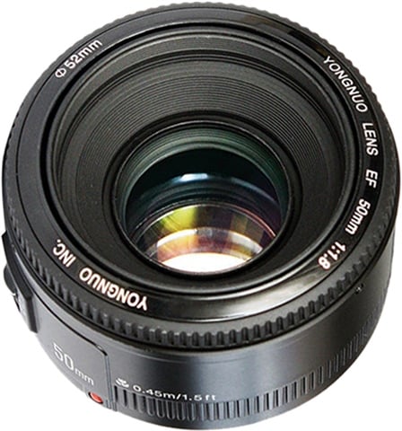 Yongnuo YN 50mm F/1.8 AF/MF (Nikon) - CeX (UK): - Buy, Sell, Donate